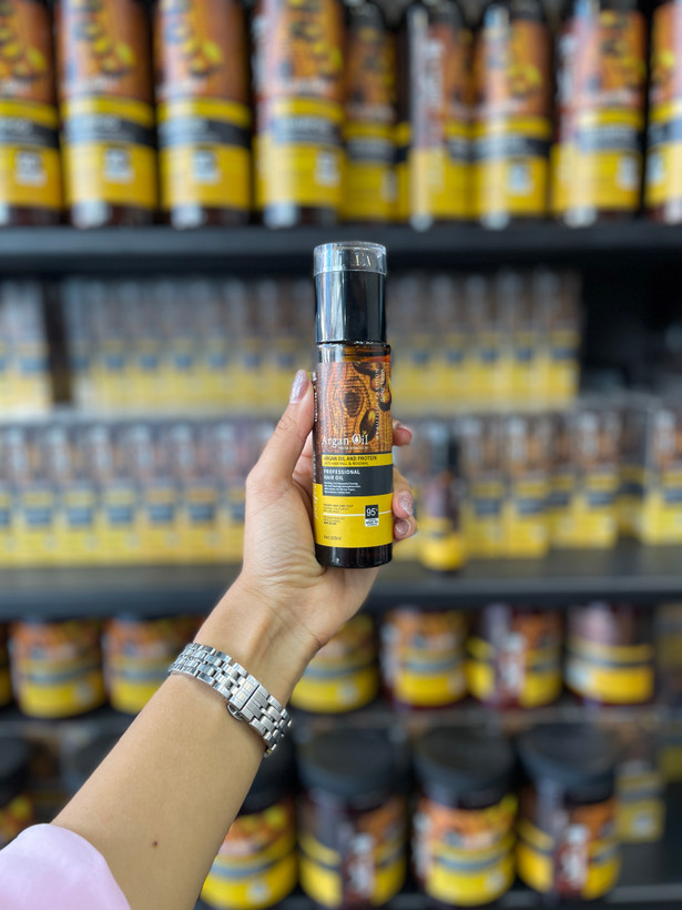 روغن آرگان لایتنس اورجینال اروپا حجم ۱۰۰ میل مدل شیشه ای Argan Oil