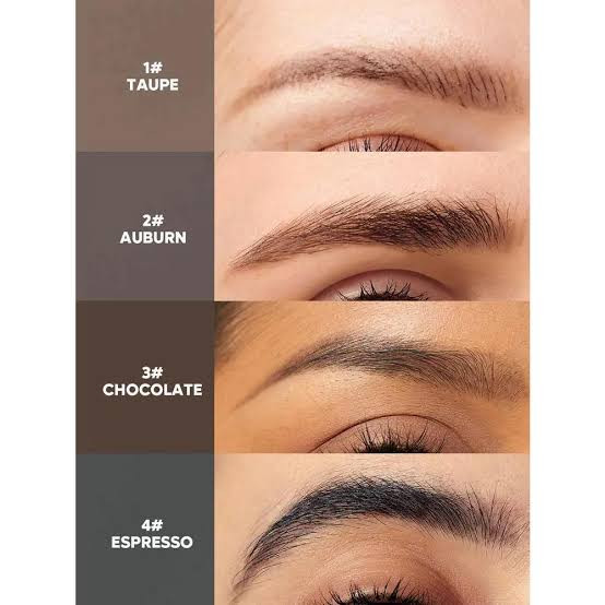 هاشور و لمینت ابرو دو سر شیگلم real flow رنگ CHOCOLATE
