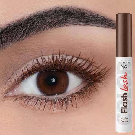 ریمل حجم دهنده و بلند کننده گلدن رز مدل Flash lash رنگ آبی بنفش زرشکی و بادمجونی و سبز با برس جدا کننده مژه