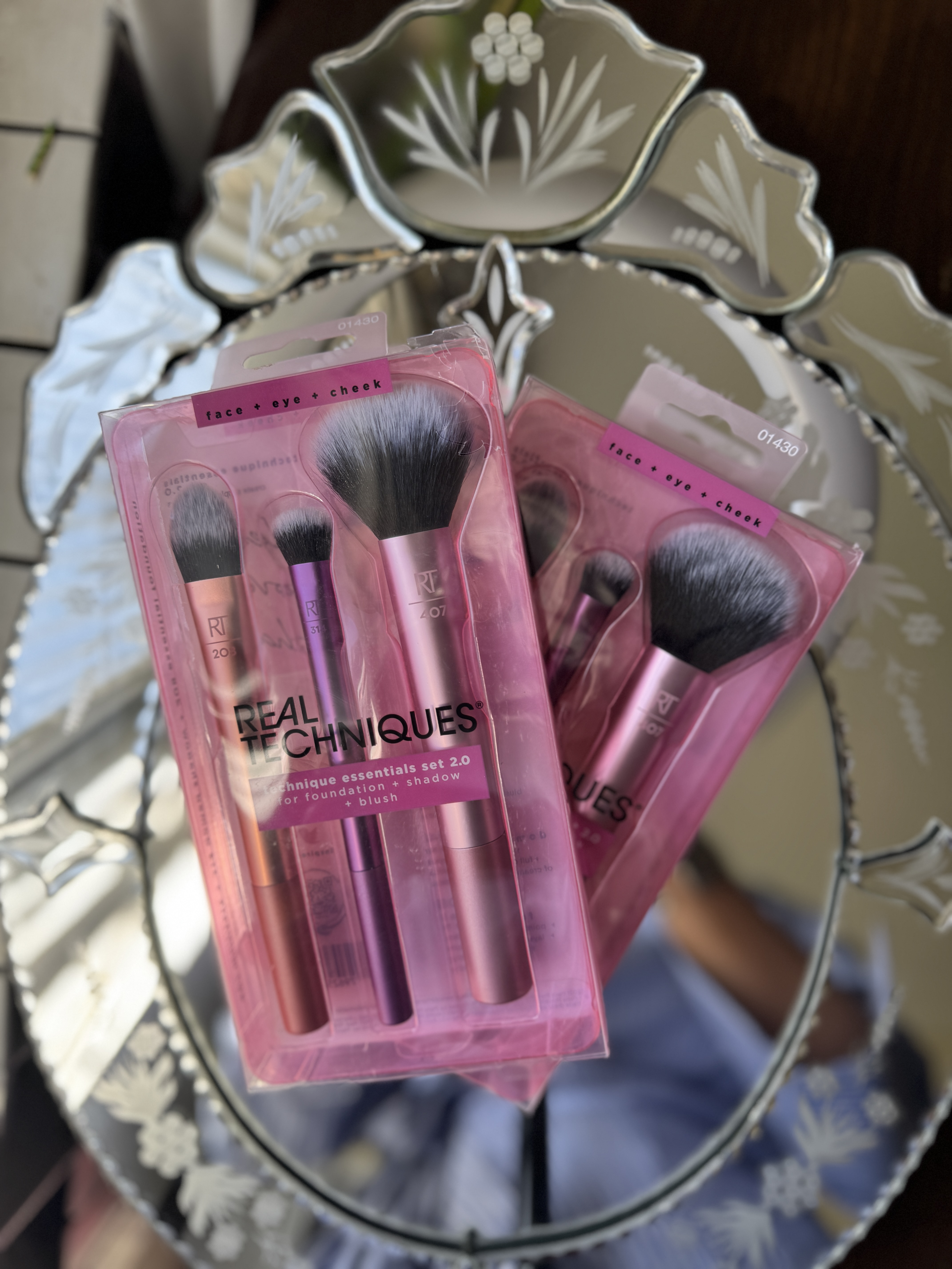 ست براش سه عددی ریل تکنیک مدل REAL TECHNIQUES Makeup Brush Sam & Nic