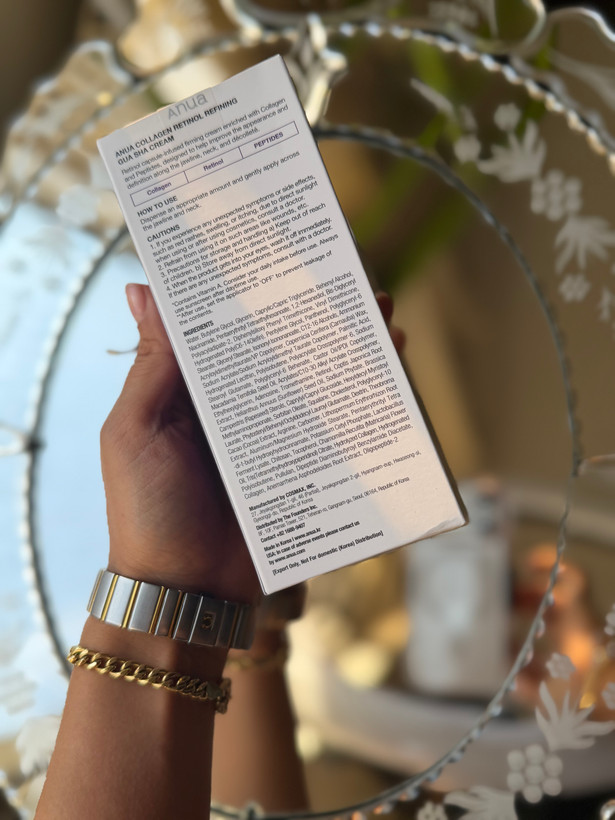 کرم ضد چروک و لیفت کلاژن ساز گواشا آنوا Anua حجم 80 میل